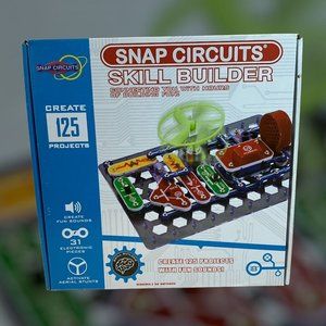 Snap Circuits Skill Builder, 125 STEM Projects, Sounds & Aerial Stunts, 8+